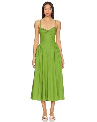 Nia Destene Dress - Green