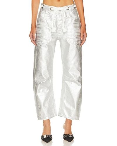 Free People X We The Free Moxie Low Slung Pull On - White