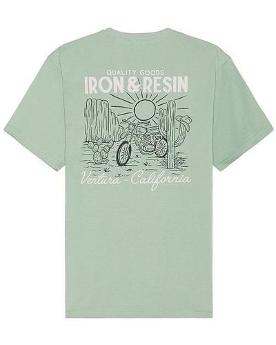 Iron & Resin Desert Of Dream Tee - Green