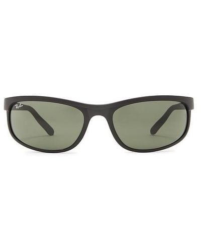 Ray-Ban Predator 2 Oval Sunglasses - Black
