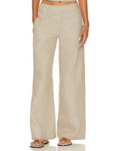 Faithfull The Brand Rossio Pant - Natural