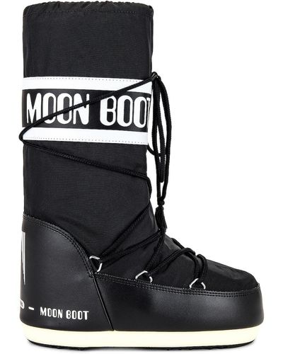 Moon Boot Nylon ブーツ - ブラック