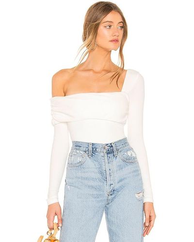 Lovers + Friends Florence Bodysuit - White