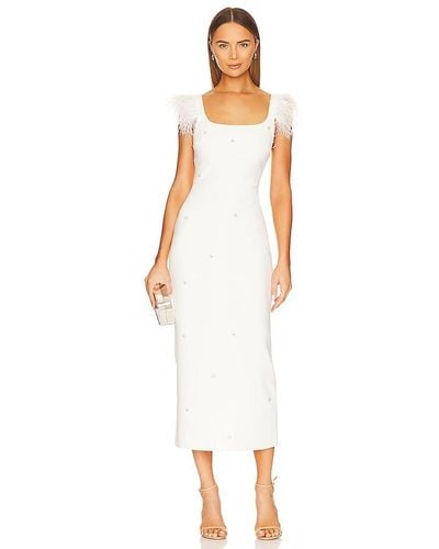 Likely Cameron Midi Dress - White
