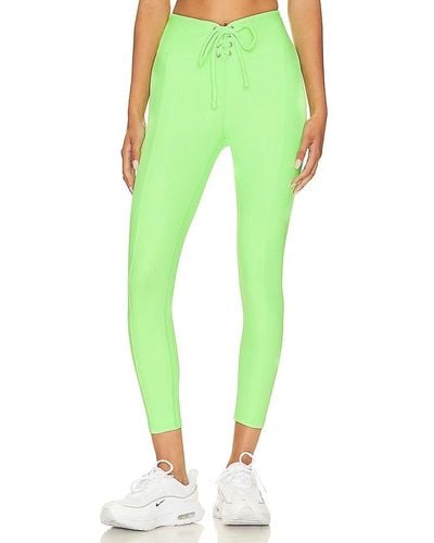 Year Of Ours LEGGINGS RIBBED FOOTBALL - Vert