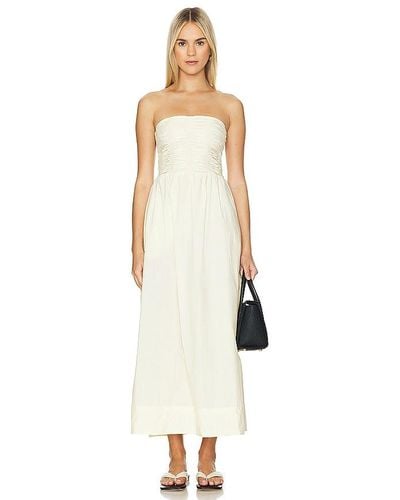Faithfull The Brand Dominquez Midi Dress - White
