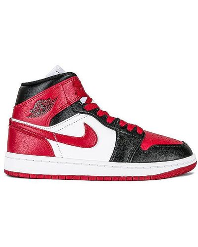 Nike Air 1 Mid Sneaker - Red