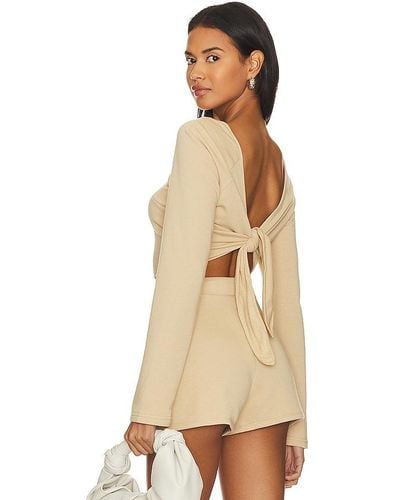 Lovers + Friends Langley Top - Natural