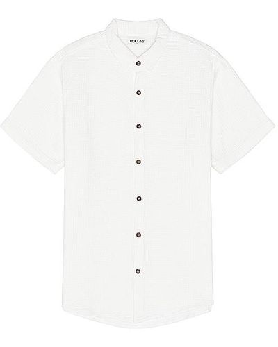 Rolla's Bon Weave Shirt - White