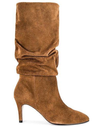 Toral Knee High Slouch Boot - Brown