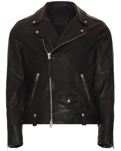 AllSaints Milo Biker Jacket - ブラック