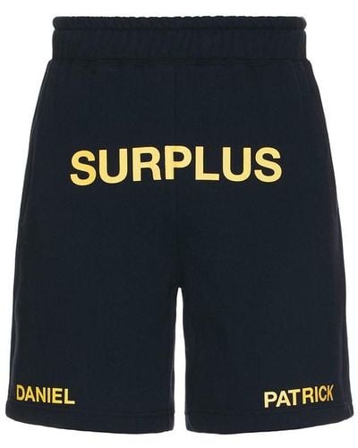 Daniel Patrick Surplus Logo Sweatshorts - Blue