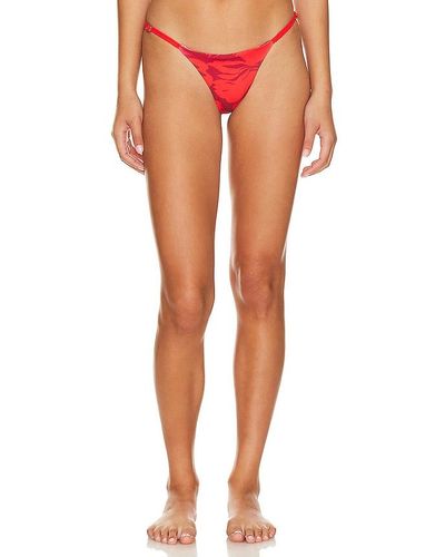 Maaji Flash Reversible Bikini Bottom - Orange