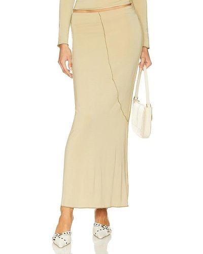 The Line By K Vana Skirt - Natural