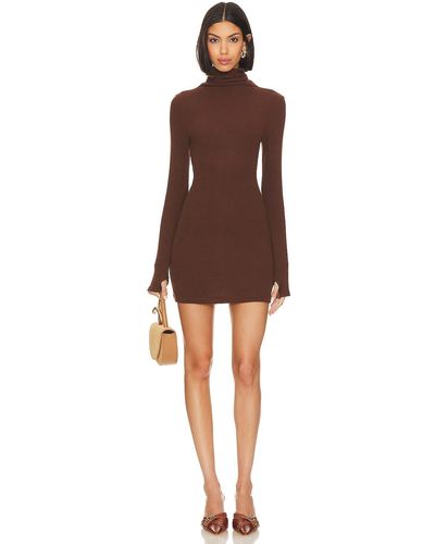 Enza Costa Knit Turtleneck Tunic - マルチカラー