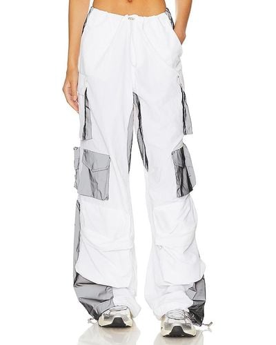 AFRM Etienne Cargo Pant - White