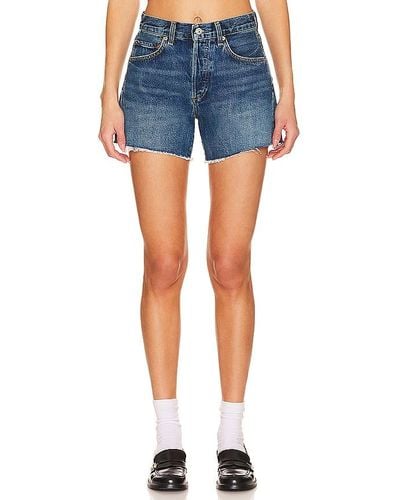 Citizens of Humanity SHORT VINTAGE RELAXED ANNABELLE LONG - Bleu