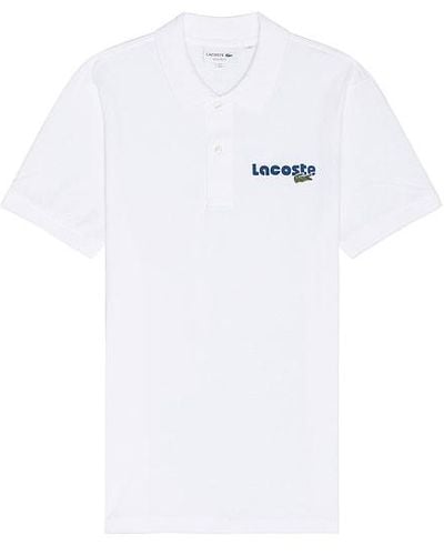 Lacoste Regular Fit Polo - White