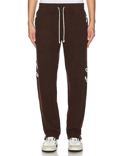 Advisory Board Crystals Wool Track Pant - Brown
