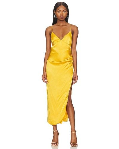 Bardot Seka Midi Dress - Yellow