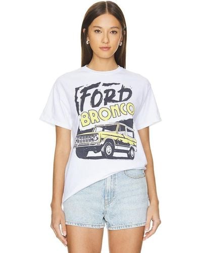 Junk Food Ford Bronco Tee - White