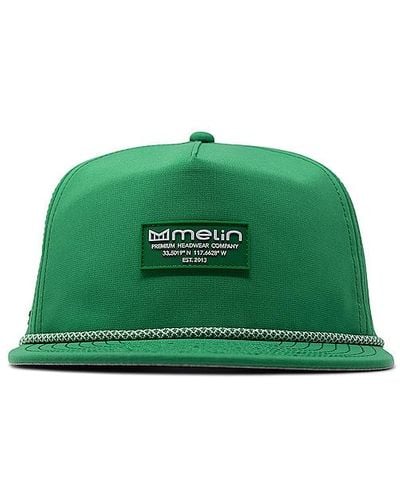 Melin Hydro Coronado Brick Hat - Green
