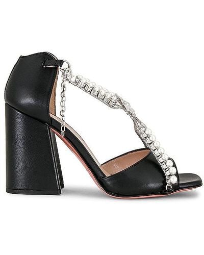 Vivetta Nappa Leather Sandal - Black