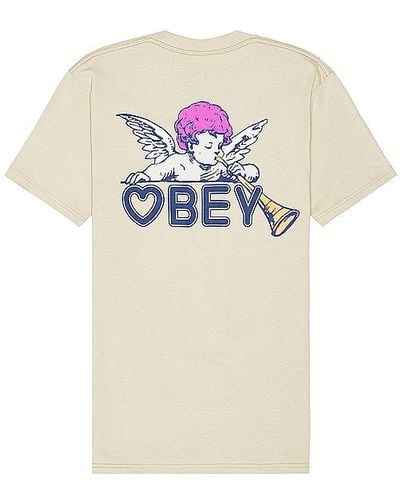 Obey Baby Angel Tee - White