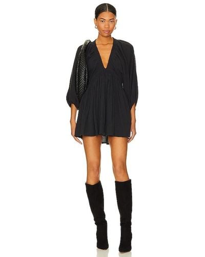 Free People ROBE COURTE FOR THE MOMENT - Noir