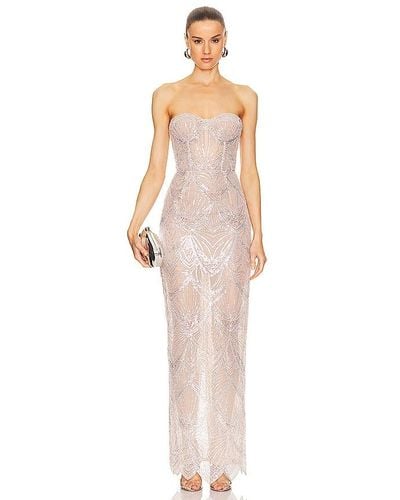 Bronx and Banco Giselle Blanc Gown - White