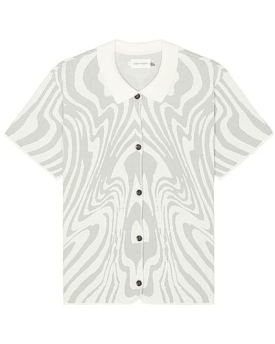 Honor The Gift A-spring Dazed Button Up Shirt - White