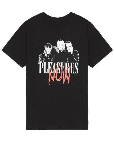 Pleasures Masks T-shirt - Black