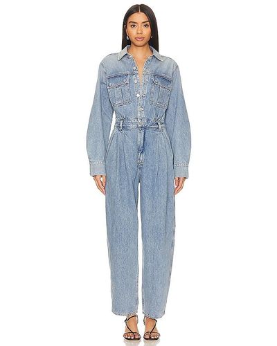 Agolde Silka Jumpsuit - Blue