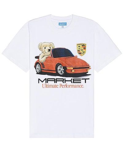 Market Ultimate Performance Bear T-shirt - White