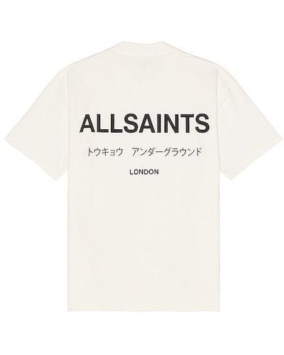 AllSaints Camiseta - Blanco