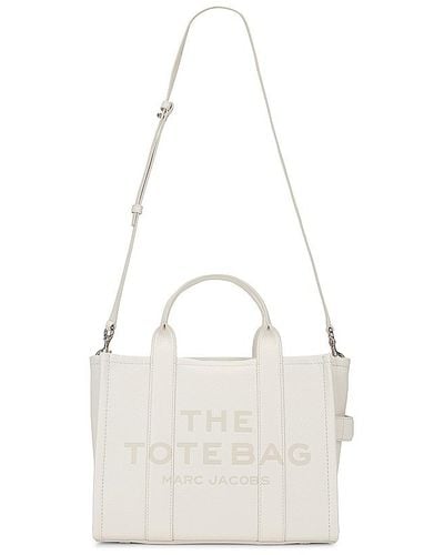 Marc Jacobs The Leather Medium Tote - White
