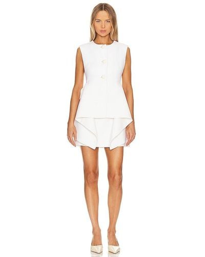 Alexis Mckenna Mini Dress - White
