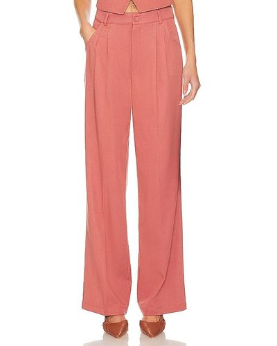 PAIGE Merano Pant - Red