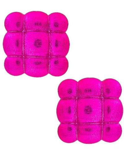 8 Other Reasons 80's Earrings - Pink