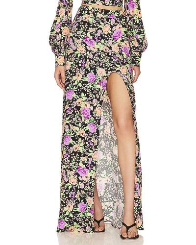 AFRM Rennia Floral Print High Waist Maxi Skirt main image 0