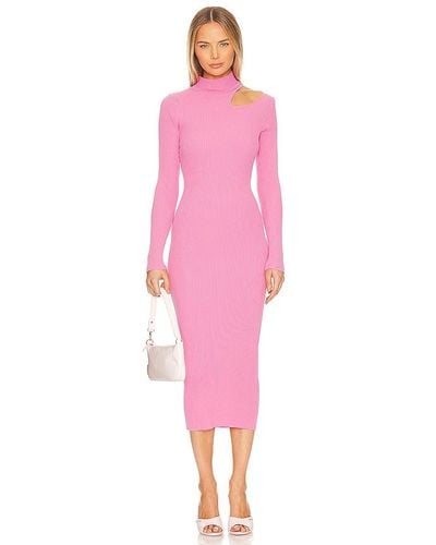 Bardot Ainsley Midi Dress - Pink