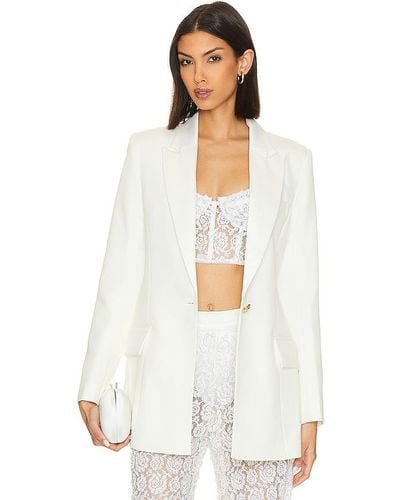 retroféte Kristen Blazer - White