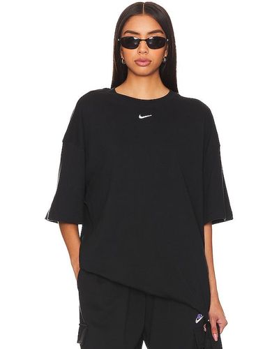 Nike Oversized Short Sleeve T Shirt - Black