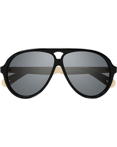 Chloé Jasper Pilot Sunglasses - ブラック
