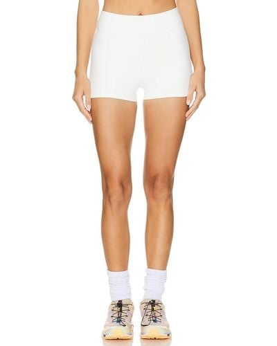 The Upside Peached Spin Short - White
