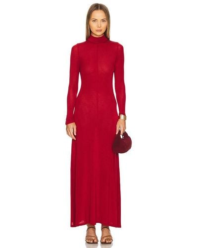 St. Agni Jersey Maxi Dress - Red