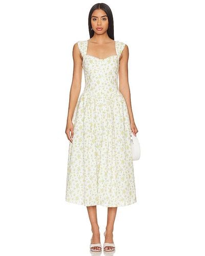 Bardot Malea Midi Dress - White