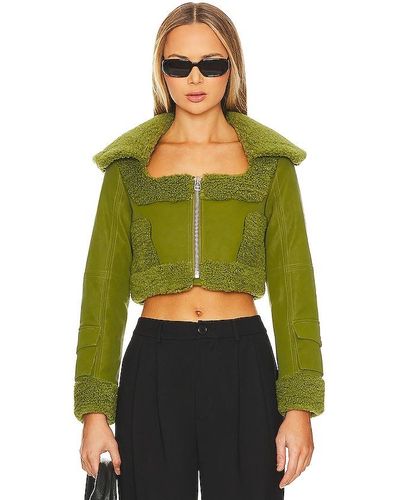 Camila Coelho BLOUSON ODALIS - Vert