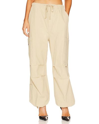 BY.DYLN Lexi Cargo Pants - Natural