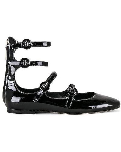 Larroude Zapato plano blair - Negro